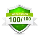 Webutation 100/100